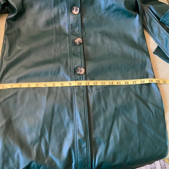 🎈🎈Blank NYC faux Leather long sleeve shirt dress - Picture 10 of 11